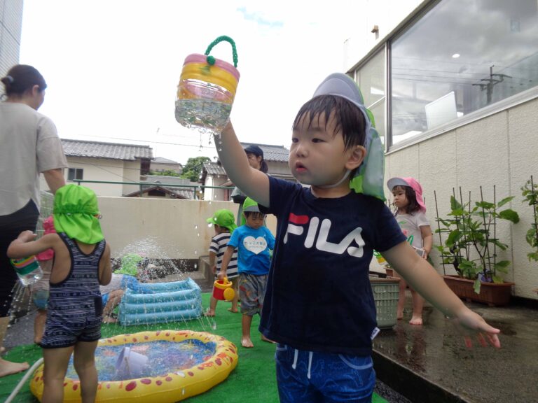 水遊び気持ちいいね🎵